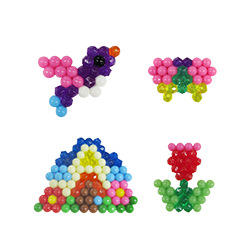 Цветочный домик и тюльпаны