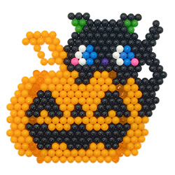 Черная кошка и тыква